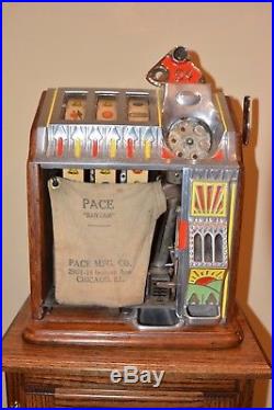 Antique Pace Bell Bantam 5 Cent Slot Machine