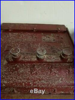 Antique Pace Comet Coin Op Slot Machine 1 Franc Works With Quarters