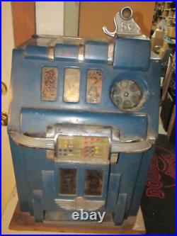 Antique Pace Nickel 5 Cent, Slot Machine, PICK UP ONLY HERE IN LOWELL, INDIANA