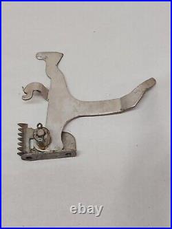 Antique Pace Slot Machine Part Upper Finger Release Lever And Support