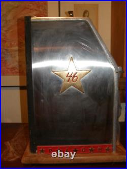 Antique Pace Star 25 Cent Slot Machine