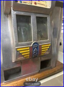 Antique Pace Star 25 Cent Slot Machine USA