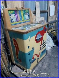 Antique Poker Machine