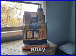 Antique QT Hash Mark 5 Cent Slot Machine