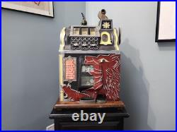 Antique Slot Machine, 1929 Lion Head. Perfect 100% Excellent Condition