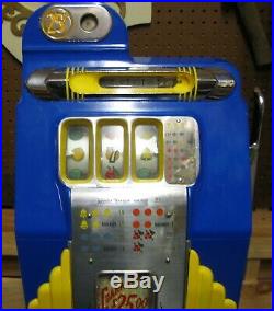 Antique Slot Machine 25 Cent Buckley Recently Restored