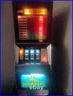 Antique Slot Machine Bally SHOWBOAT 1972