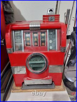 Antique Slot Machine Caille Commander, 5 Cent