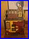 Antique Slot Machine, Lion Head. Working