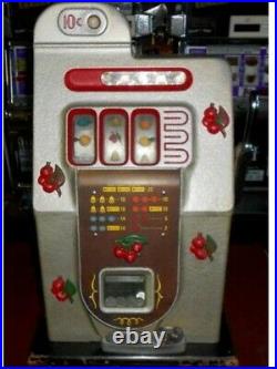 Antique Slot Machine Mills 10c Machine
