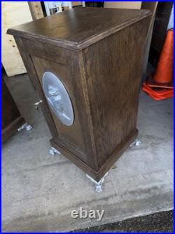 Antique Slot Machine Oak Stand Choice of One WithClaw Feet, Lock & Key & Storage