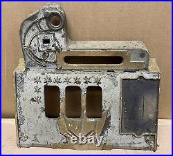 Antique Slot Machine Parts Mills Castle Front or Blue Front UPPER CASTING