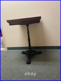 Antique Slot Machine Stand