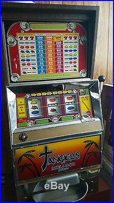 Antique Slot Machine for Frank Lefty Rosenthal Movie Casino Tangiers Bally 1090