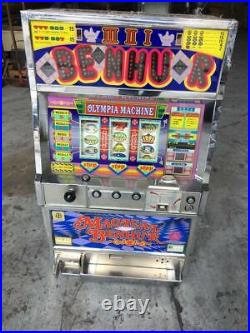 Antique Slot machine, BENHUR Continental Reel, lights and sounds BRAND NEW