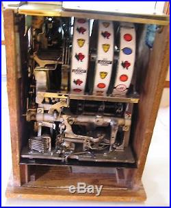 Antique, Vintage, 10 Cent Pace Slot Machine, Harrahs Casino