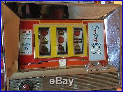 Antique Vintage 1968 Bally 5 Cent Slot Machine Model 831, Pick Up in Shamong, NJ