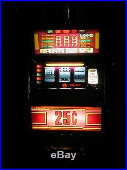 Antique Vintage Bally's Slot Machine' (25 Cent Five Liner) Beautiful Shape