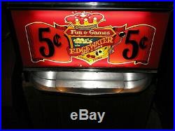 Antique Vintage Bally's Slot Machine' 5 Liner (model 873-a) Beautiful Shape