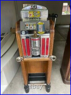 Antique Vintage Jennings Sun Chief Slot Machine