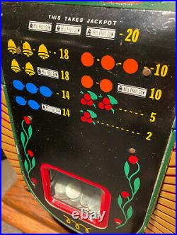 Antique Vintage Mills 25 Cent Slot Machine Coin-op