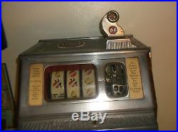 Antique Watling Blue Seal Confections Nickle Slot Machine