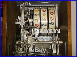 Antique Watling Blue Seal Confections Nickle Slot Machine