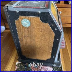 Antique Watling Blue Seal Slot Machine 1 Cent (READ DESCRIPTION)