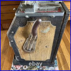 Antique Watling Blue Seal Slot Machine 1 Cent (READ DESCRIPTION)