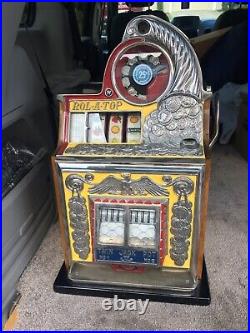 Antique Watling Rare 25 ct ROL-A-TOP slot machine 1930's inExcellent Condition