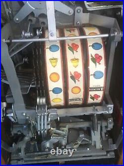 Antique Watling Rare 25 ct ROL-A-TOP slot machine 1930's inExcellent Condition