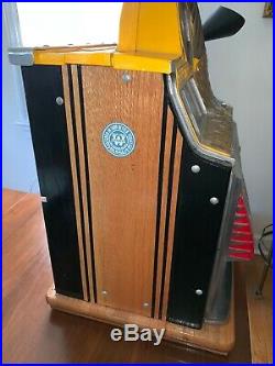 Antique Watling Rol-A-Top 5c Cent Nickel Slot Machine