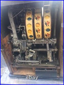 Antique Watling Rol-A-Top Bird of Paradise 5 cent Slot Machine Rare Machine