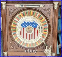 Antique Watling Upright Slot Machine Circa 1907 5 cent Victorian Coin Op