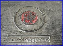 Antique Wood 1925 Chicago Jennings Dutch Boy 5 Cent Coin Mechanical Slot Machine