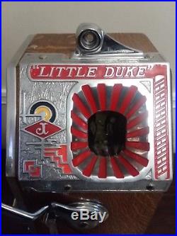 Antique''little Duke'' 1 Cent Slot/gum Machine- O. D. Jennings & Co. 1920-1935