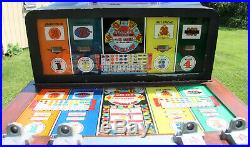 Antique nickel slot machine 4 coin floor model