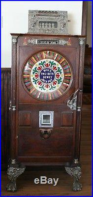Antique slot machine mills Dewey