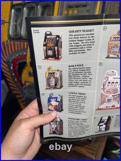 Antique vintage slot machine mills war eagle 1931 machine