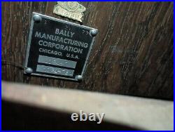 BALLY 5¢ NICKEL 1 LINE 6 COIN LUCKY SEVENS LEFT OR RIGHT SLOT MACHINE With VIDEO