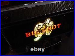 BALLY BIG SHOT BONUS 5¢ NICKEL COIN SLOT MACHINE 950 WORKING With VIDEO