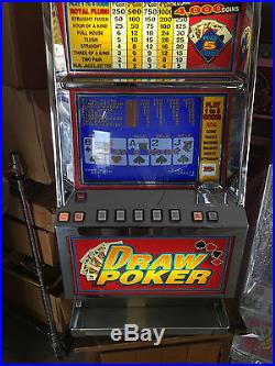 Bally Video Poker V5500 Jacks Or Better Coins Only Play To 1 To 5 Coins