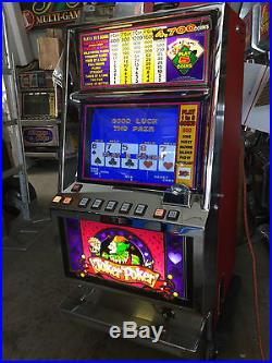 Bally Video Poker V5500 Joker Poker Coins Only Play To 1 To 5 Coins