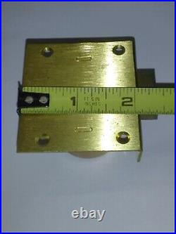 BIG Upright Mills, Caille, Watling Slot Machine Lock & key ORIGINAL HEAVY BRASS