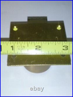 BIG Upright Mills, Caille, Watling Slot Machine Lock & key ORIGINAL HEAVY BRASS