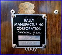 Bally 1967 5 cent electro-mechanical slot machine Jackpot Only model 809-ZT