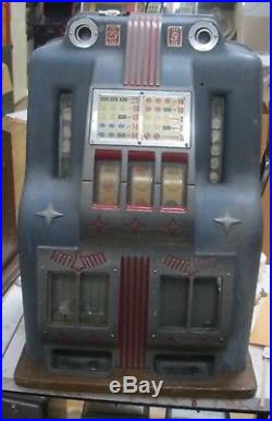 Bally 5 Cent / 25 Cent Double Bell Slot Machine