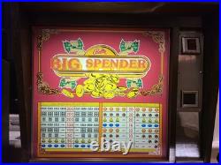 Bally EM Slot Machine Big Spender