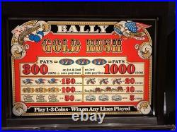 Bally EM Slot Machine Gold Rush