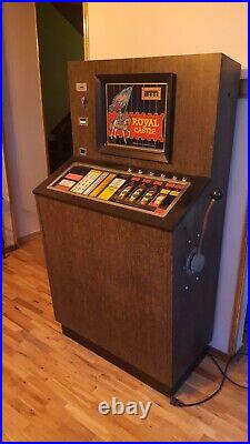 Bally Royal Castle One-Armed Bandit Slot Machine Vintage Casino Fun